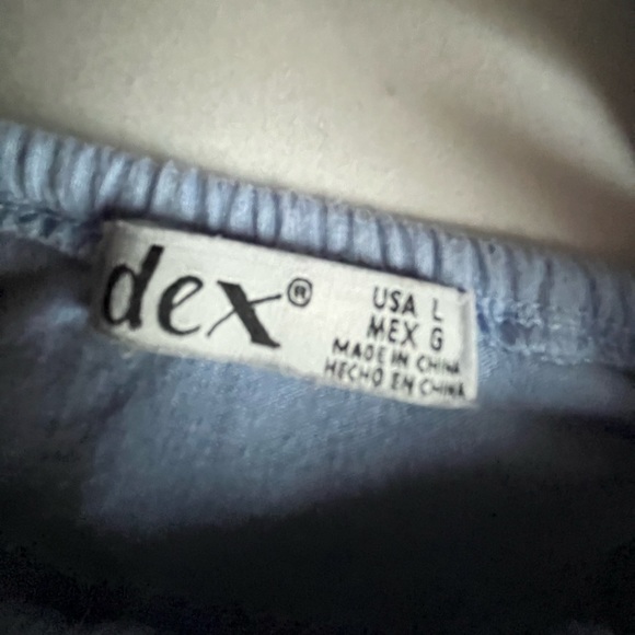 PERIWINKLE OFF THE SHOULDER TOP - Picture 3 of 4